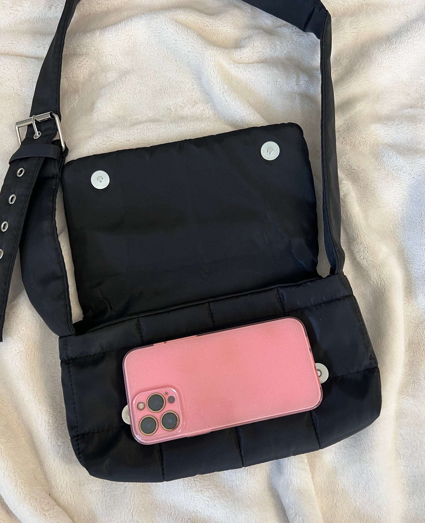 "Phoebe" puffer bag