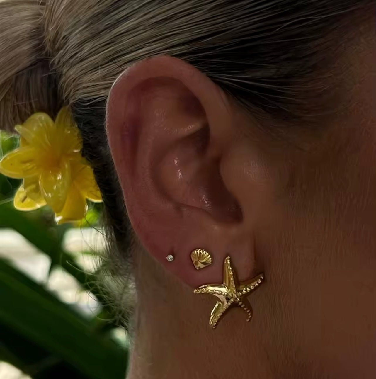 “Tropical vibez" earrings set