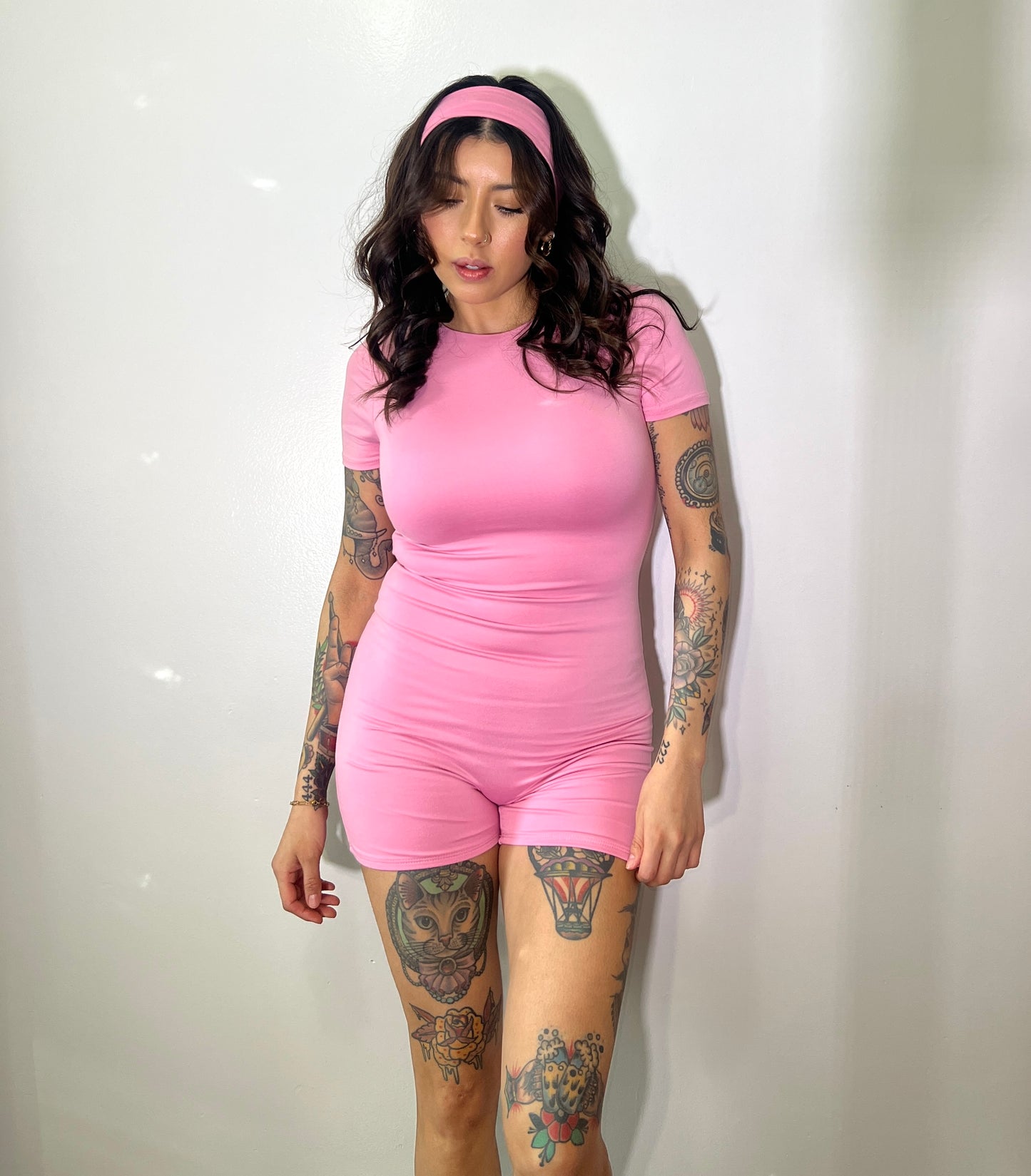 "In Motion" romper/headband