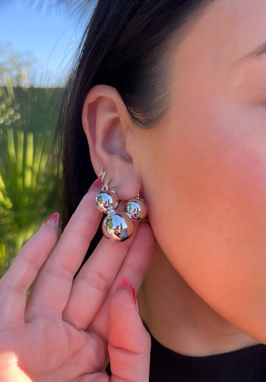 “Mickey” earrings