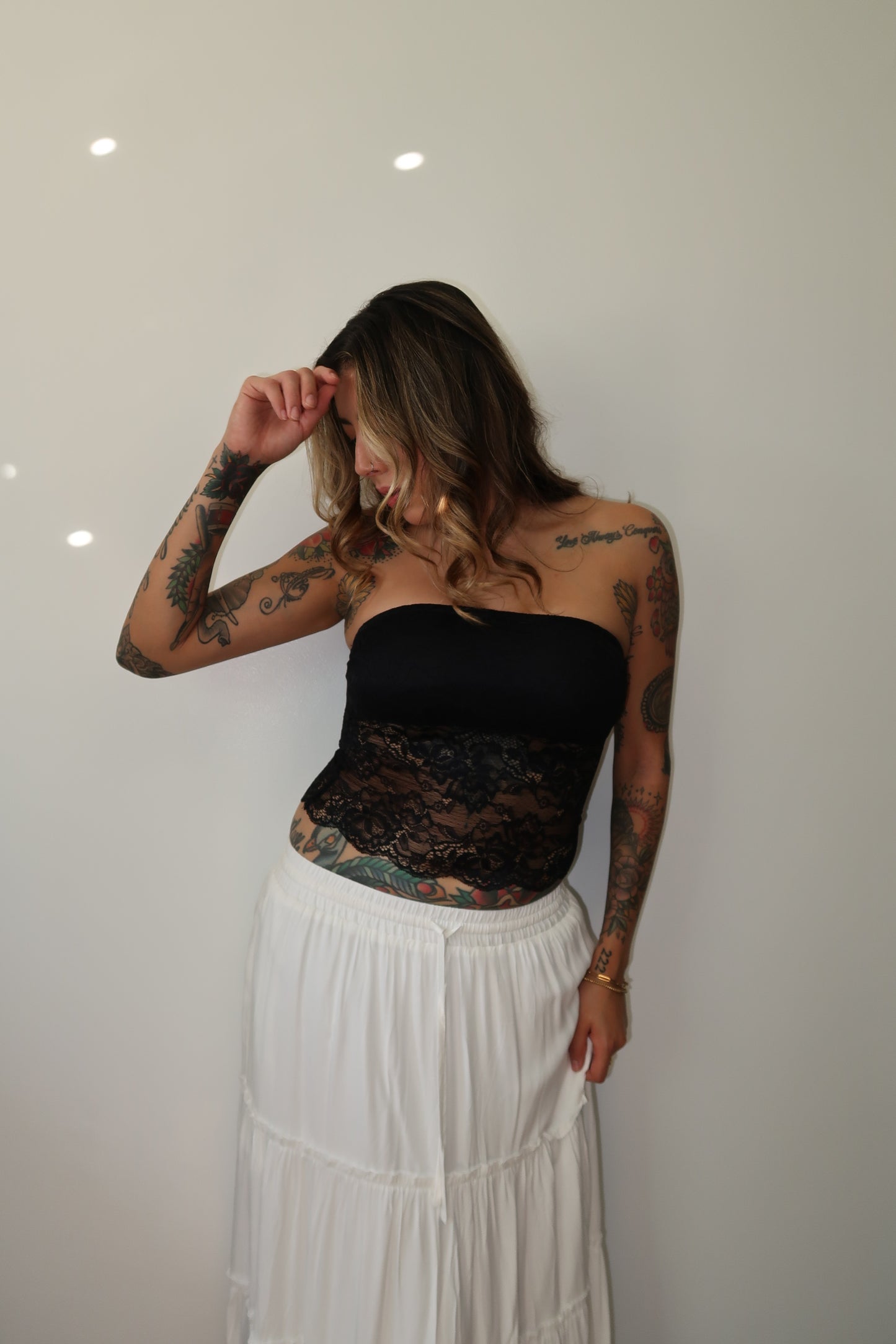 "Miss Flirty” lace top