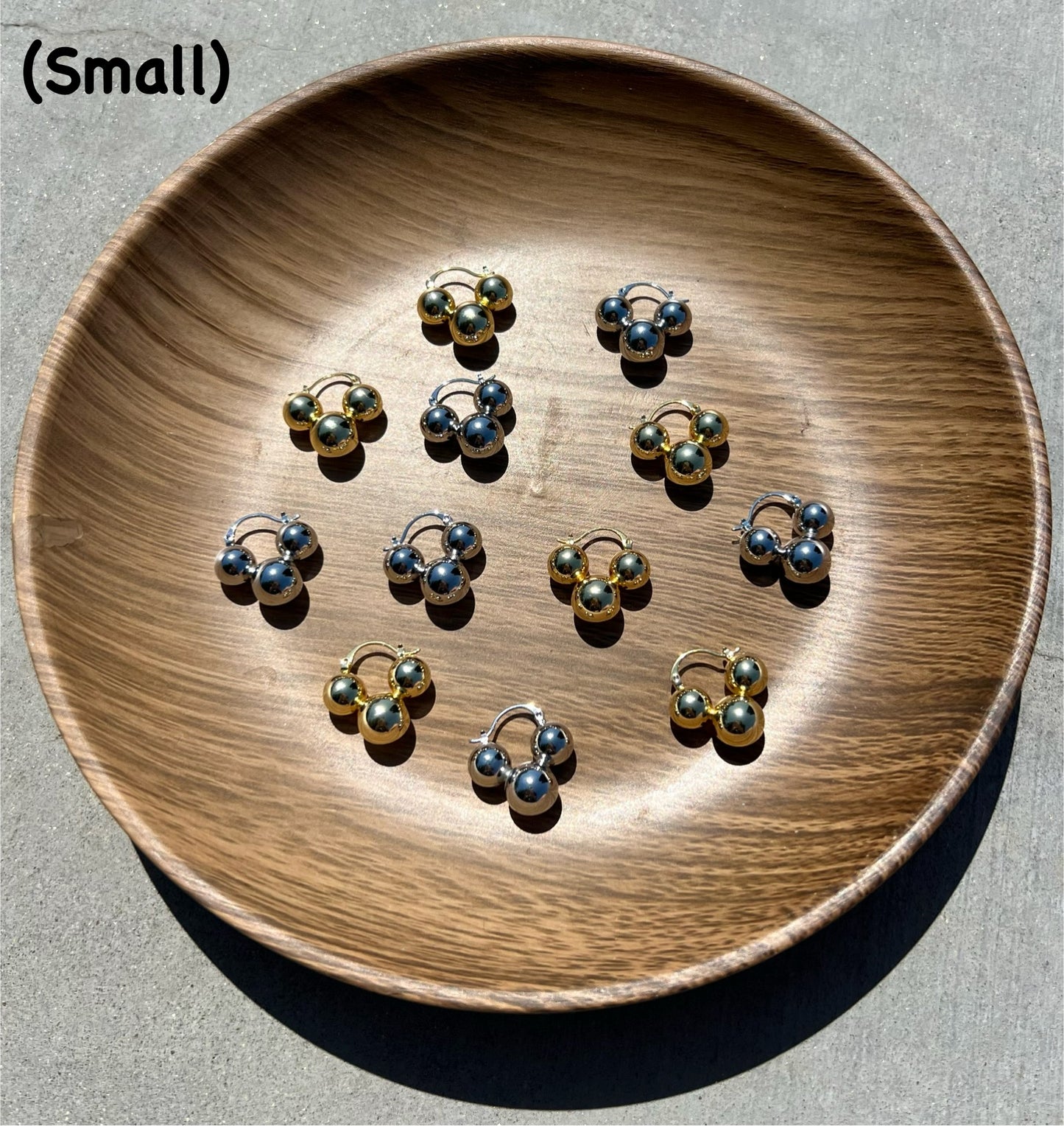 “Mickey” earrings