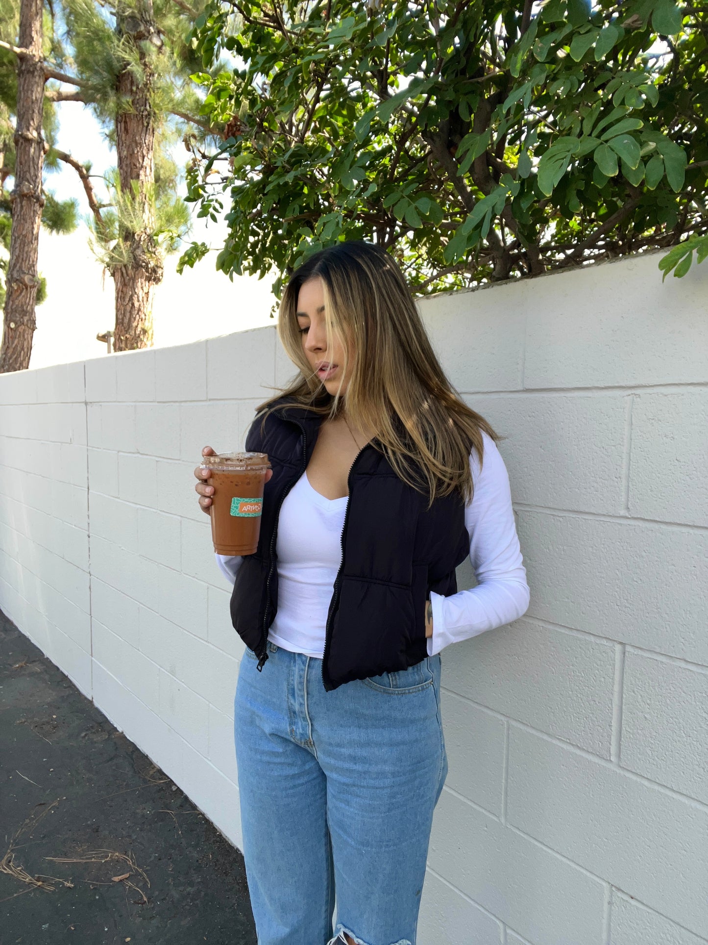 "Invest in Me" puffer vest