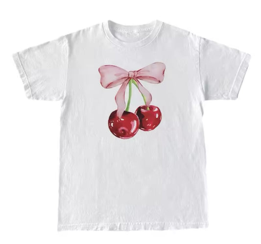 "Coquette Cherry" shirt