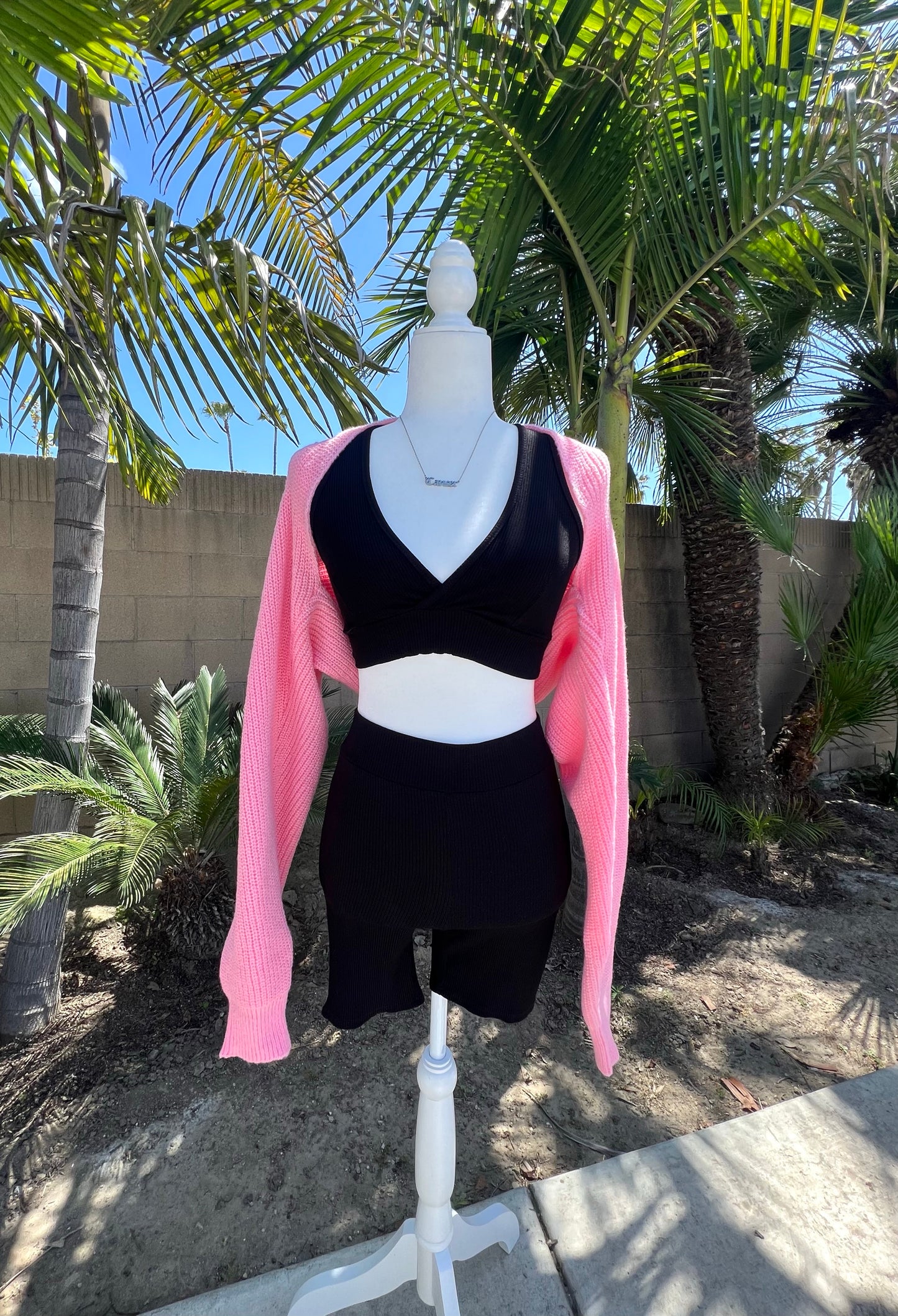 “Cover Up" (Pink) bolero