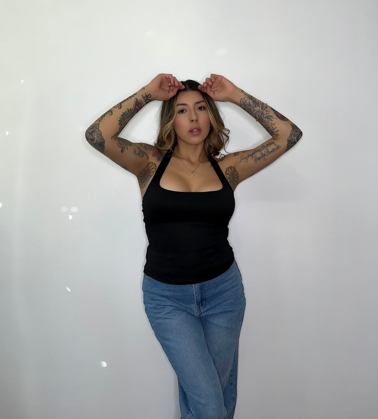 "Into You" halter top