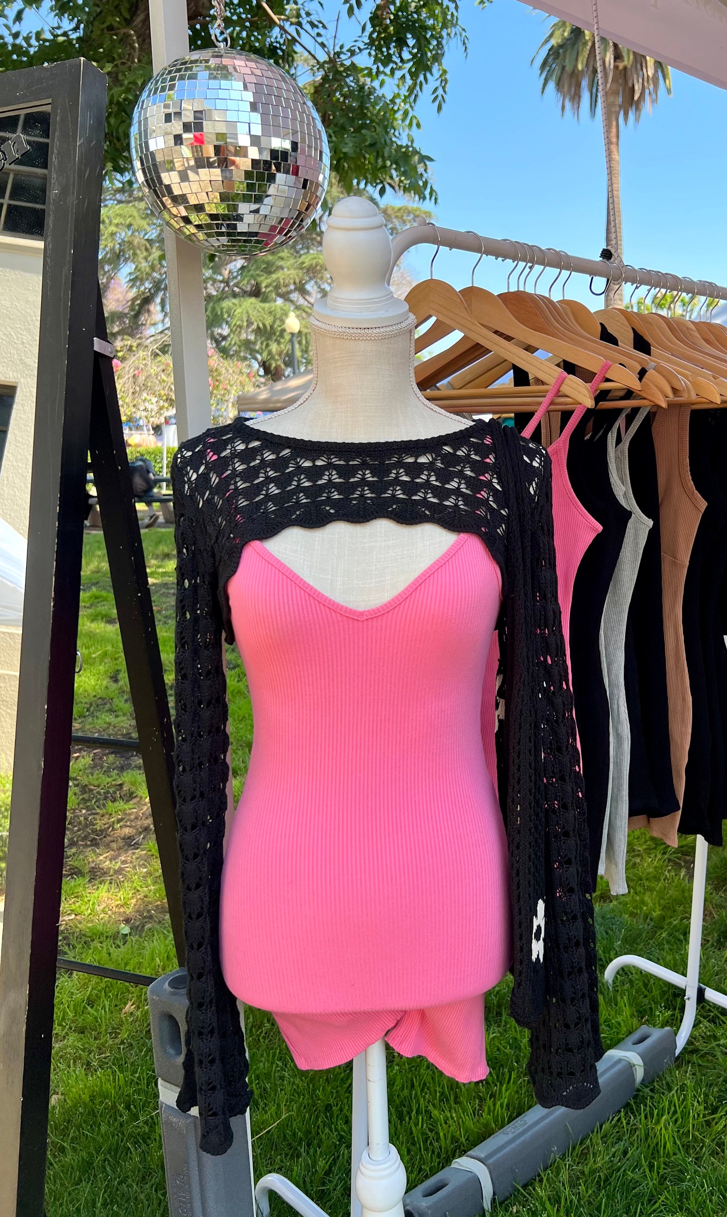 "Keep It Cool" cropped bolero