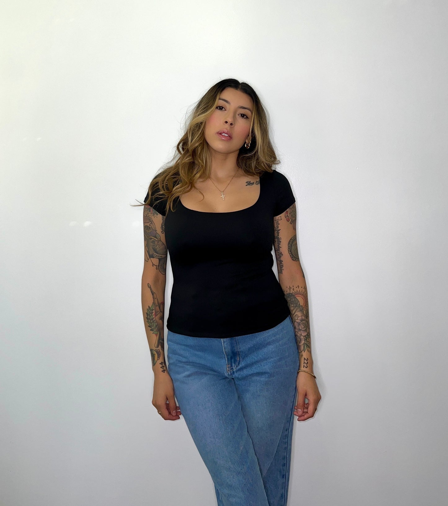 "Not So Basic" (Off White) shirt