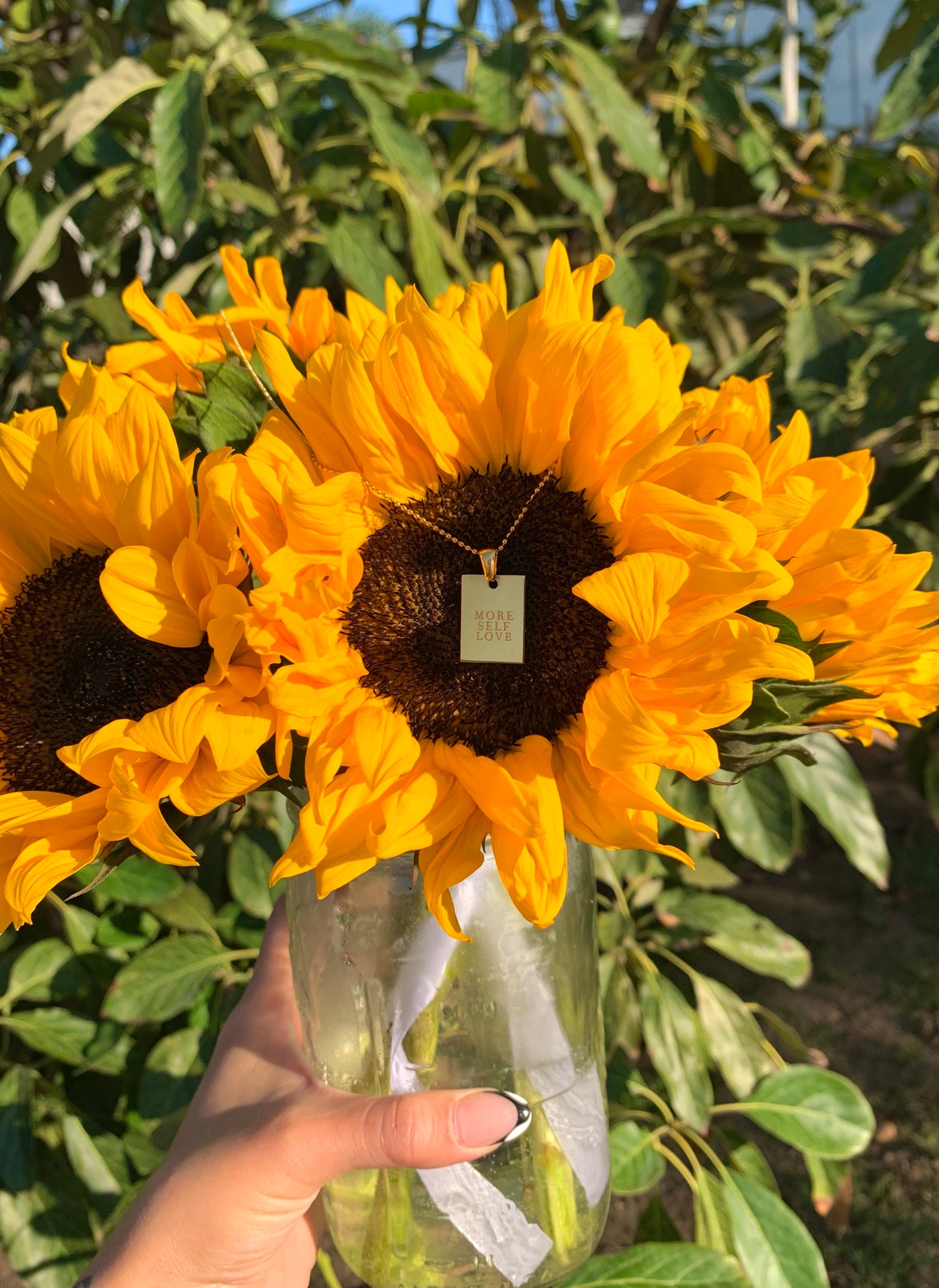 "More Self Love" necklace