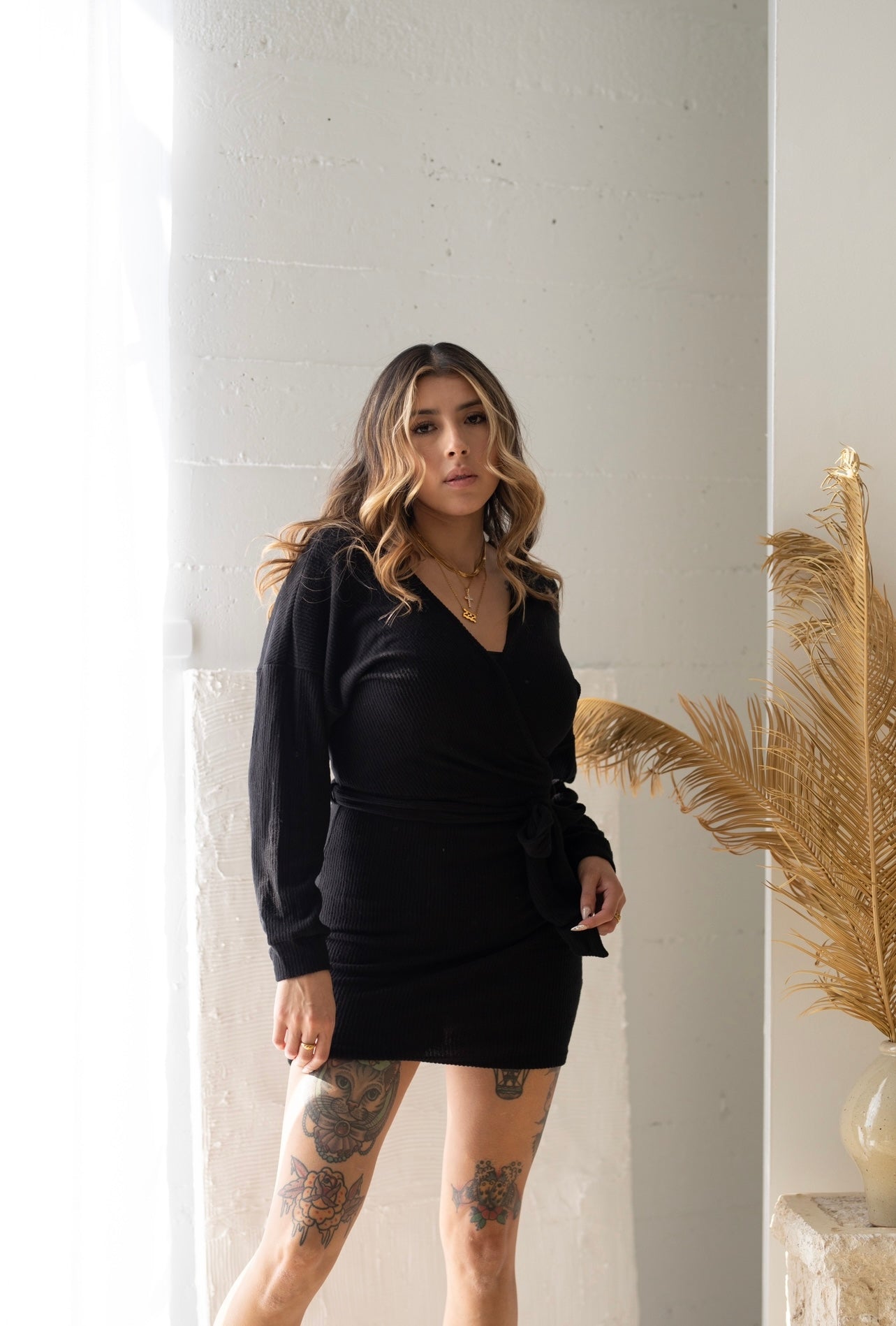 “Savanna” Black dress