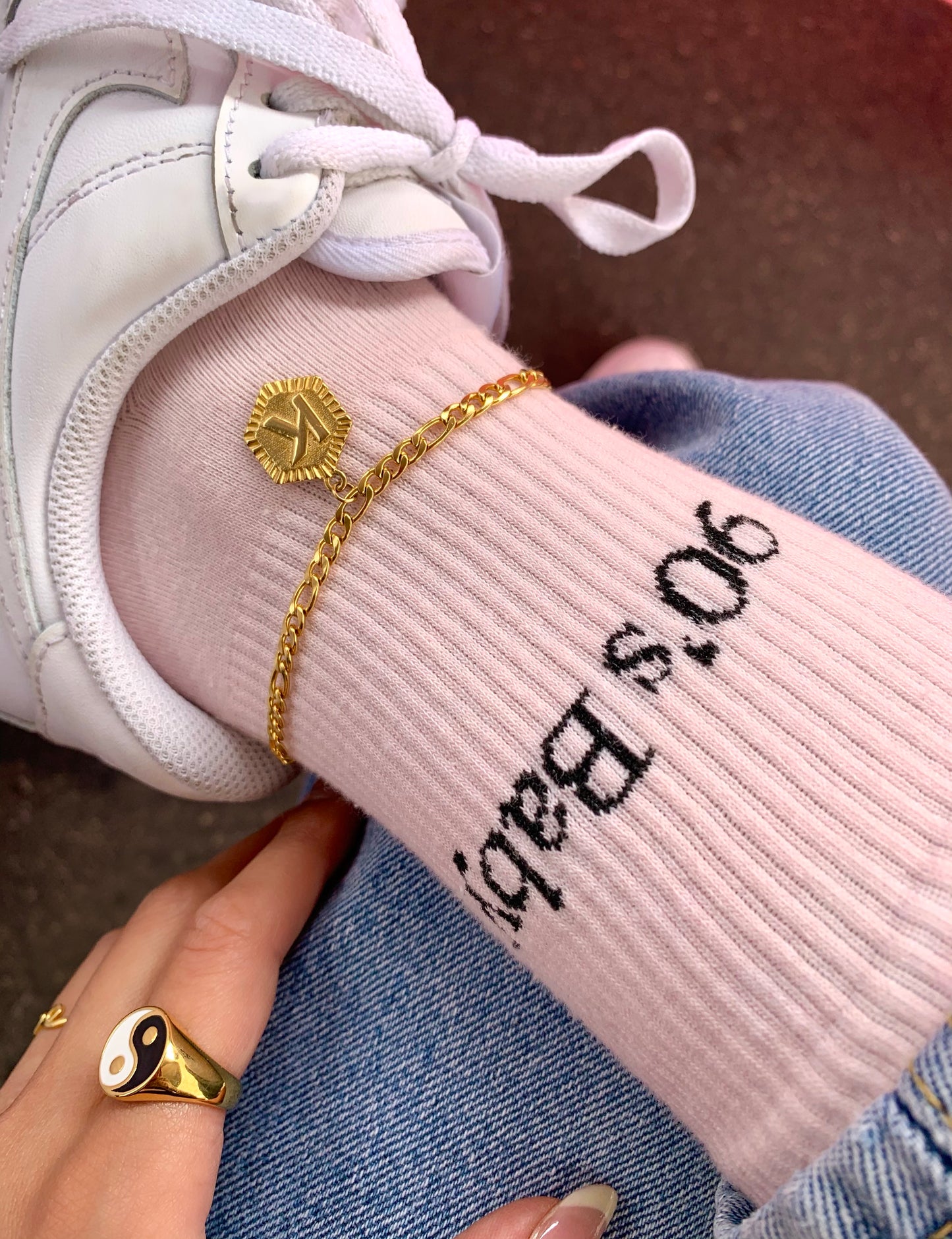 "Say My Name" anklet