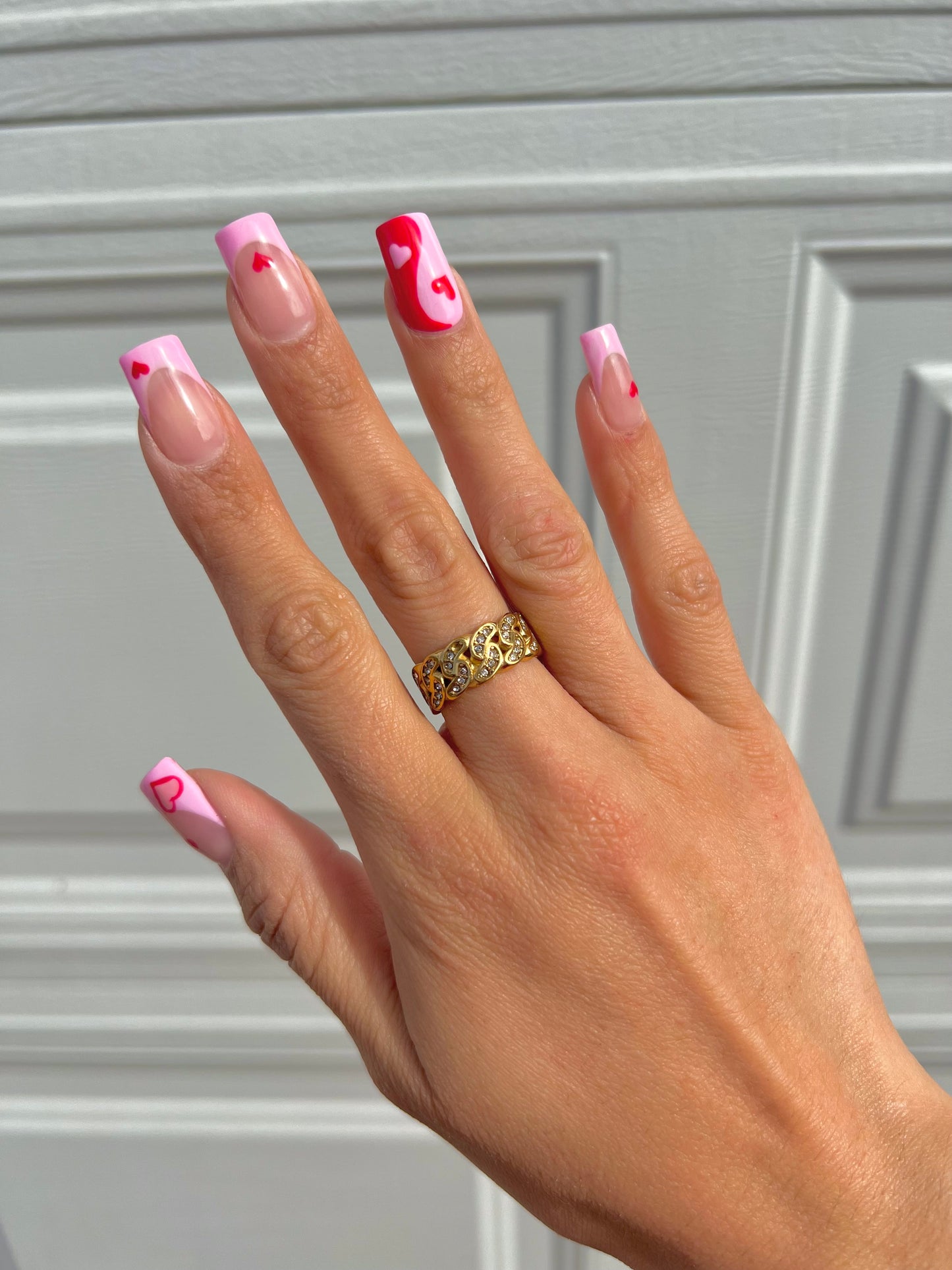 "Cuban Link Princess" ring