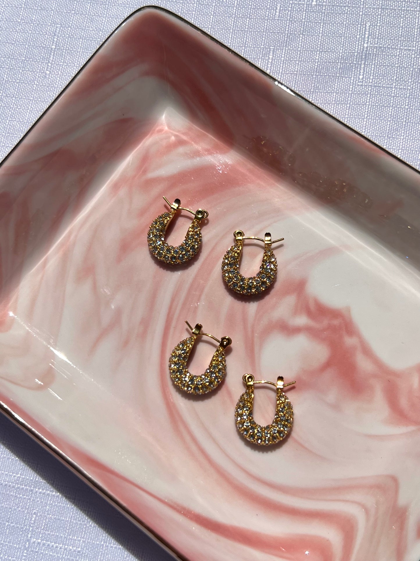 "She's The Moment" Small earrings