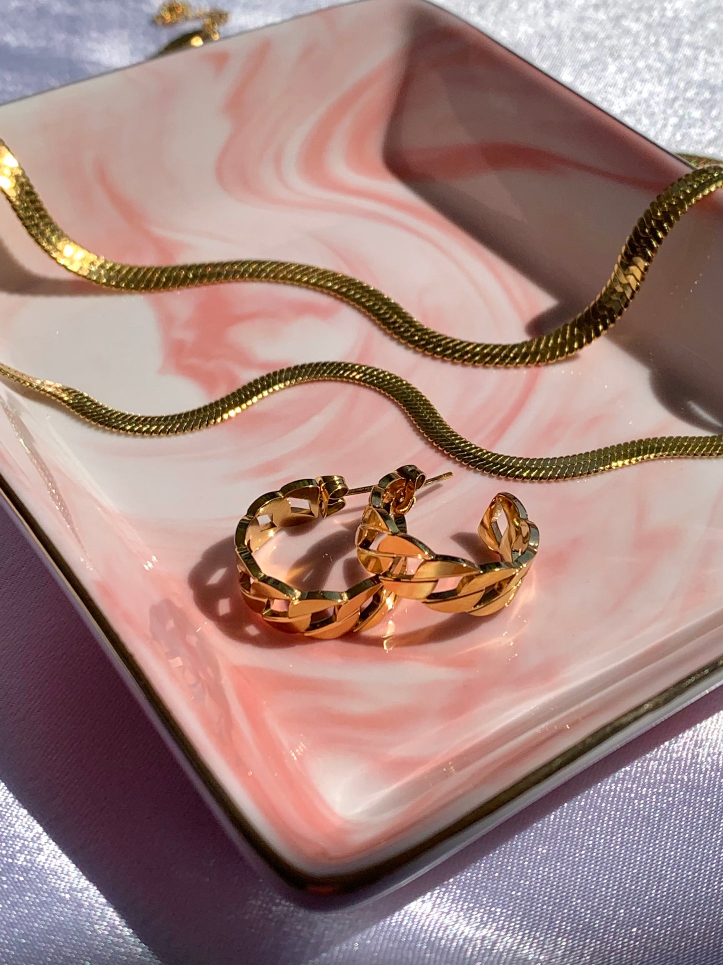 "Baddie" earrings