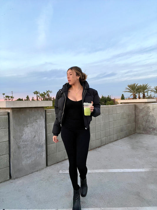 "Puffer Me Up" jacket