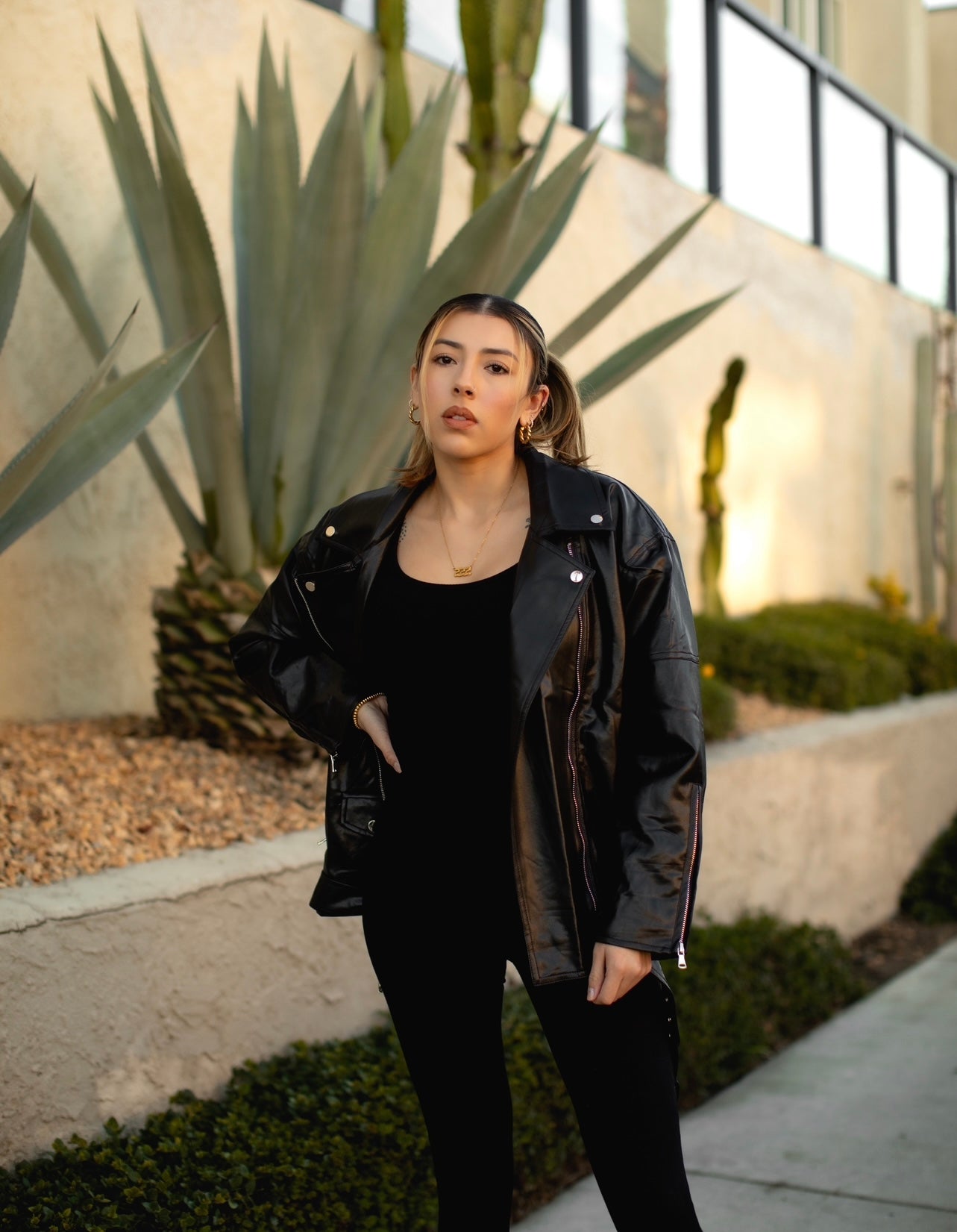 “Biker Gal“ leather jacket