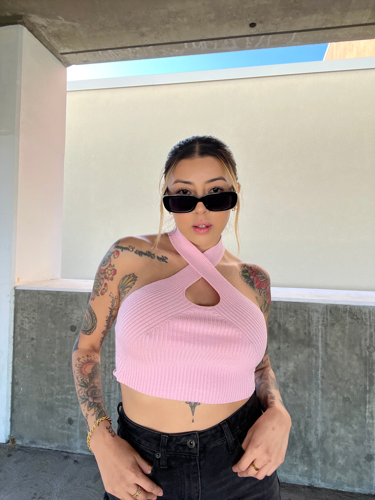 "Making Me Blush" top