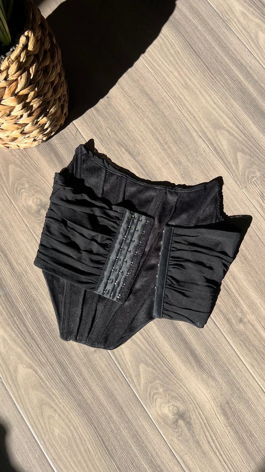 "Don't Mesh With Me" corset