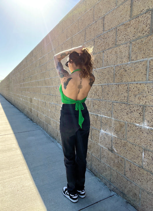 "Seeing Green" top