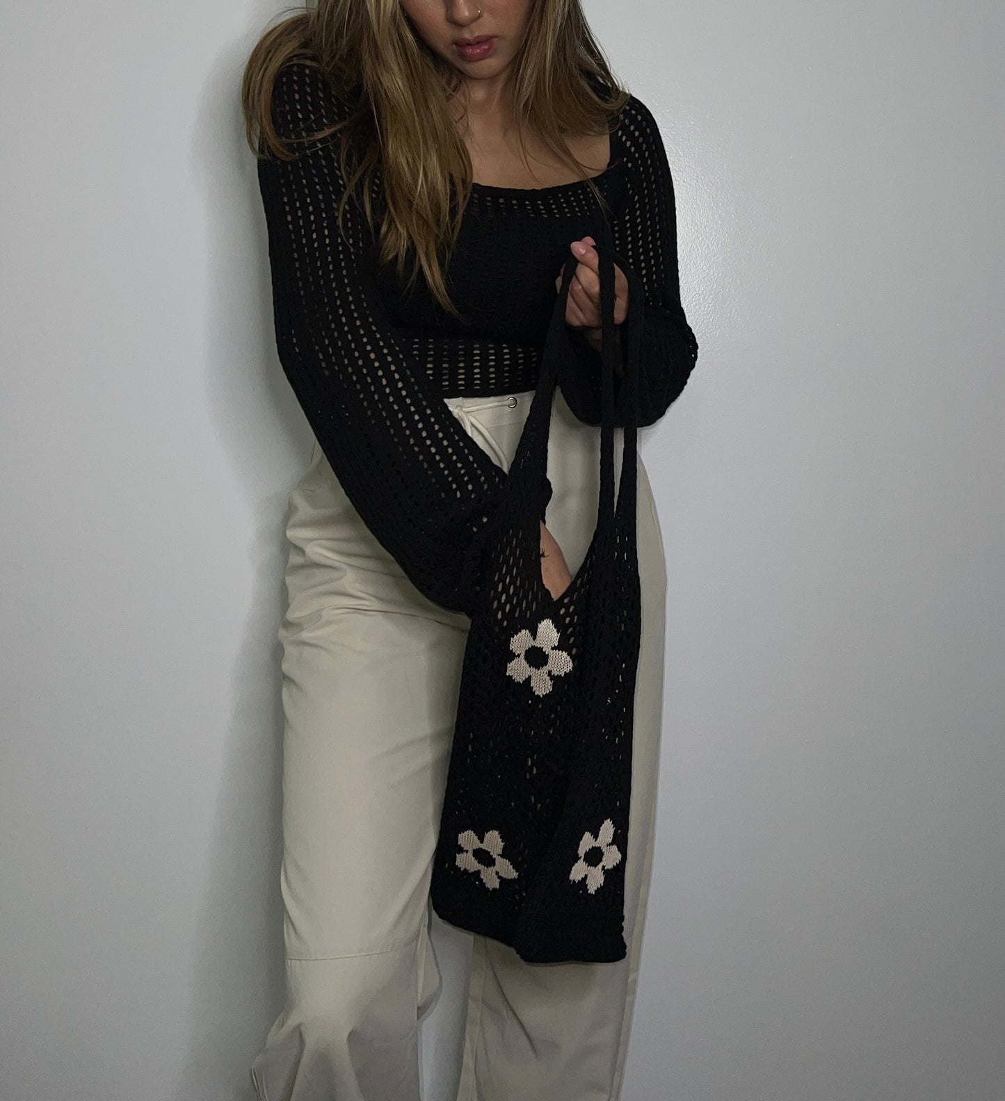 "Flower Power" crochet bag