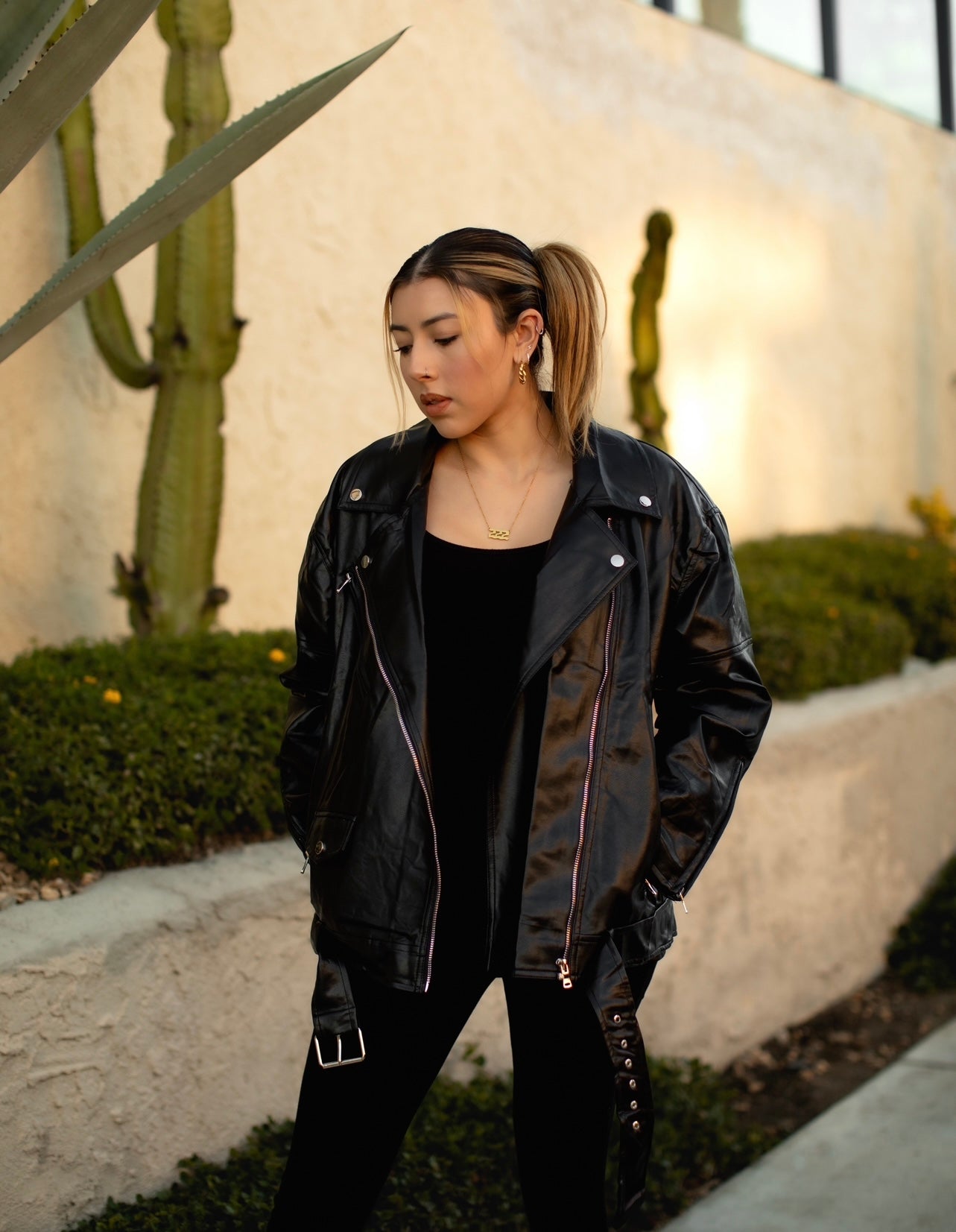 “Biker Gal“ leather jacket