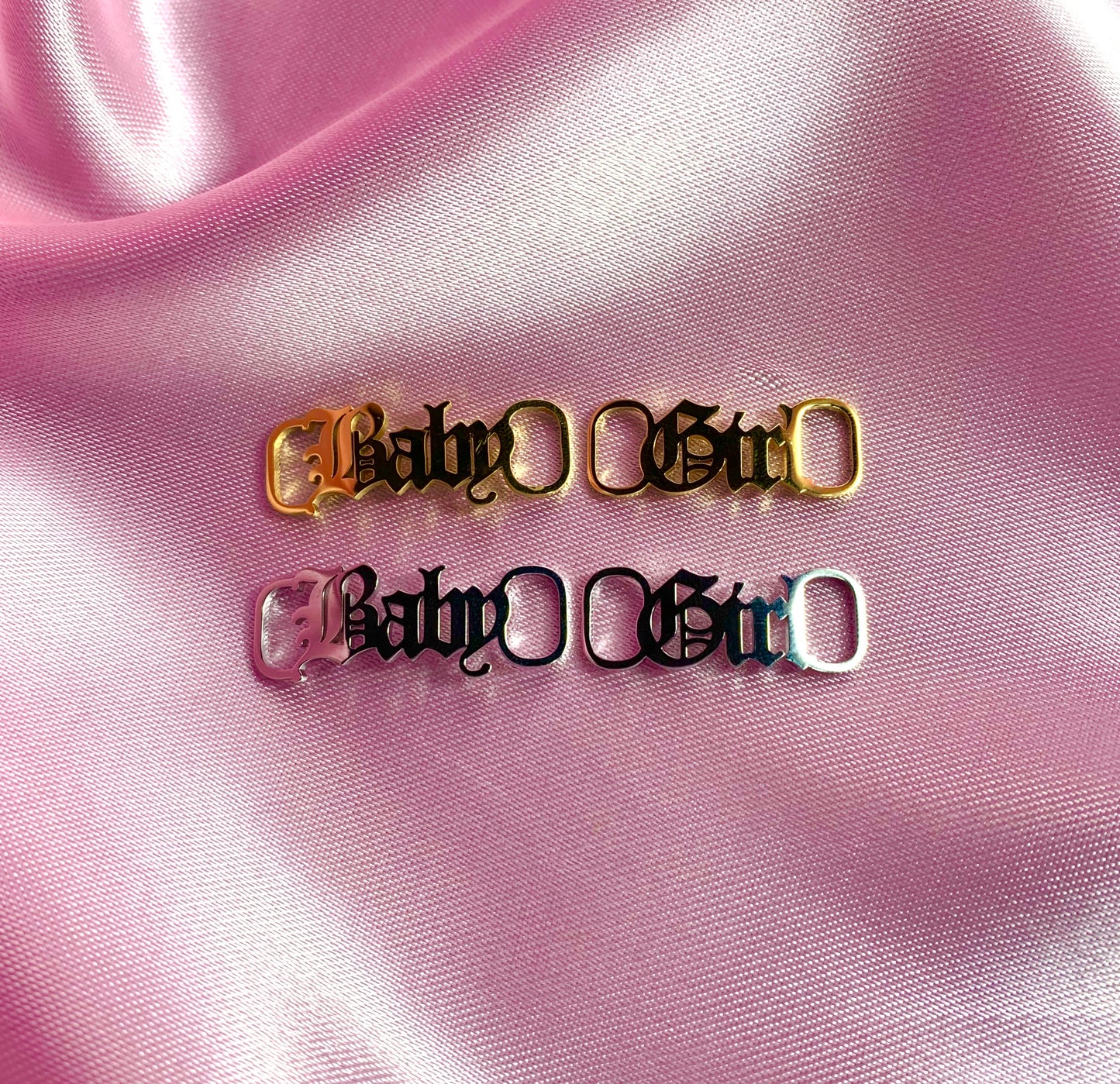 "Babygirl" shoe bling