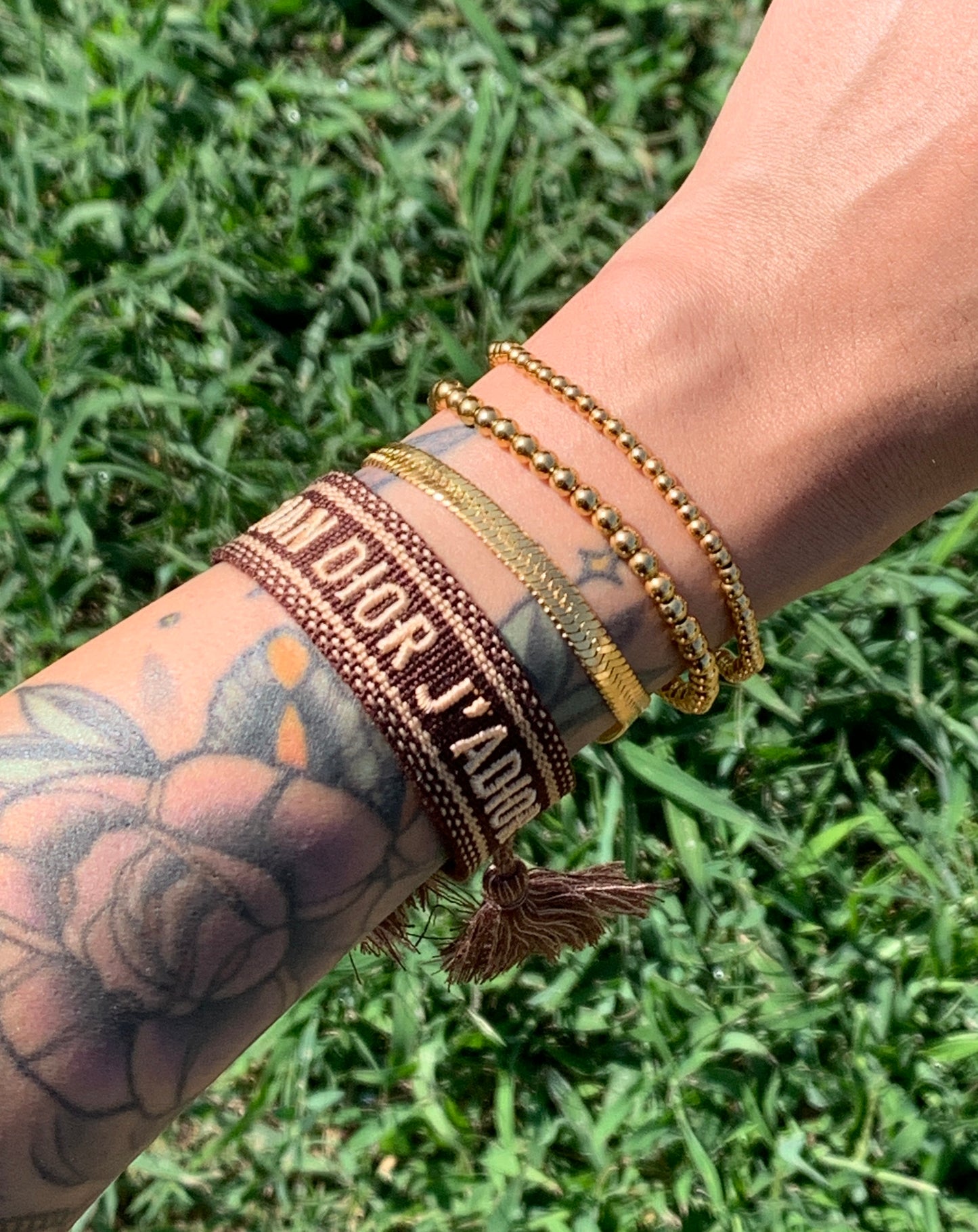 "J'adior" bracelets