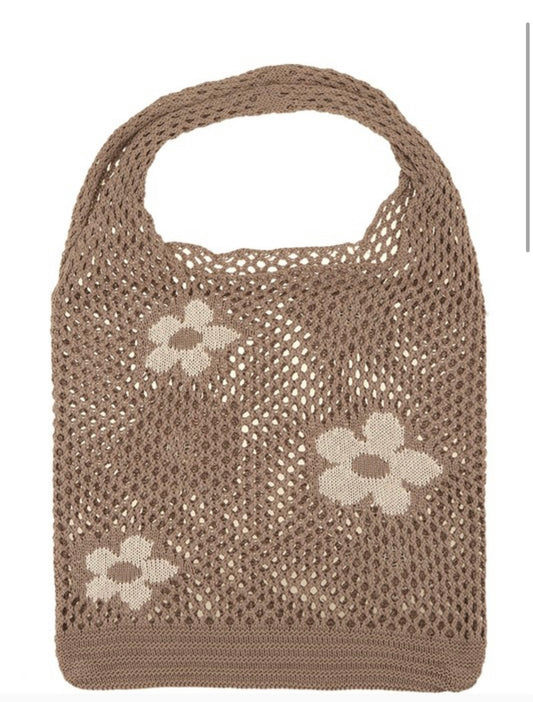 "Flower Power" crochet bag