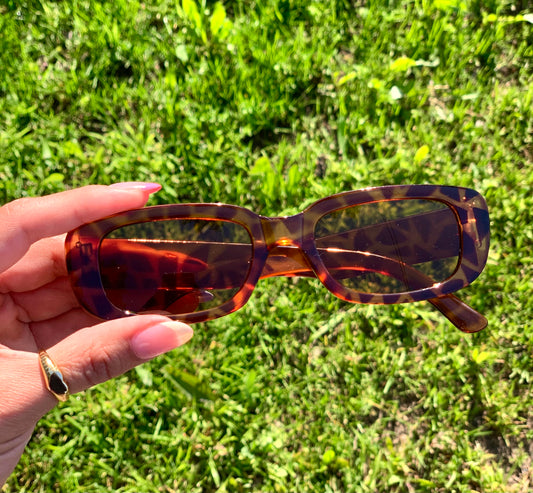 “The Feelings are Neutral” (Leopard) sunglasses